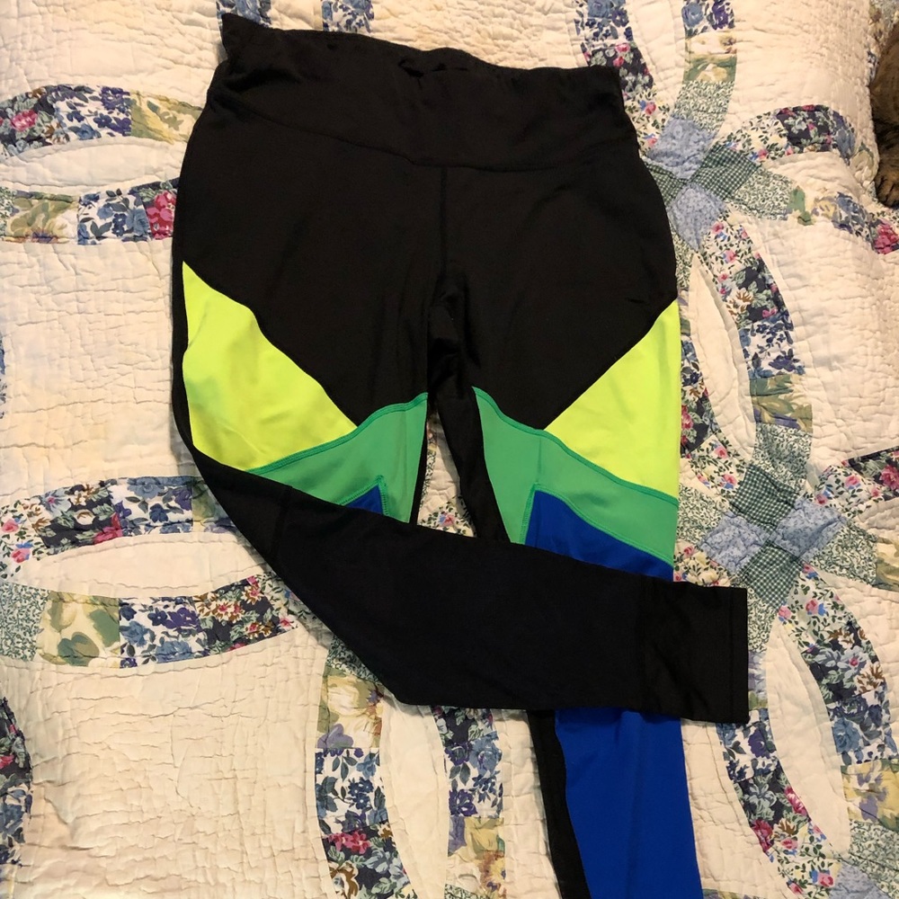Colorful PL Xersion workout leggings